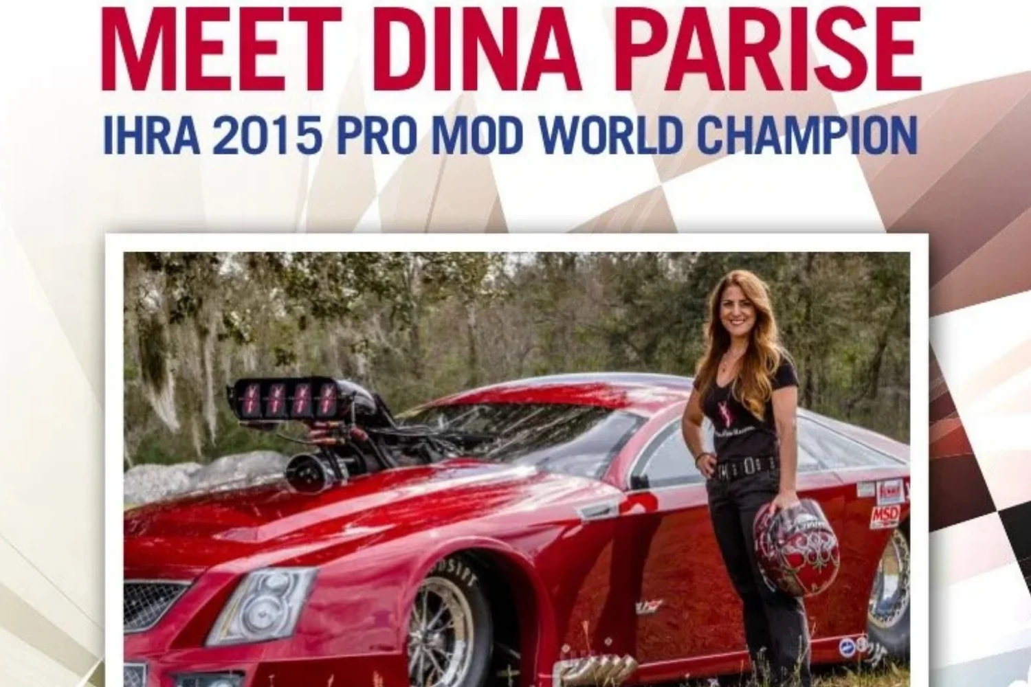 News - Dina Parise Appears At NY International Auto Show