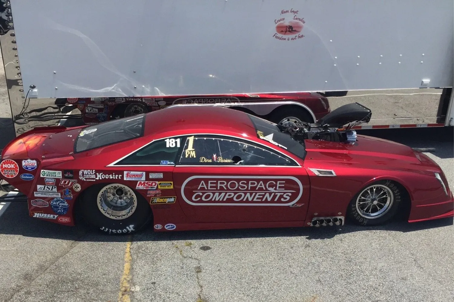 News - Dina Parise Racing Welcomes Aerospace Components